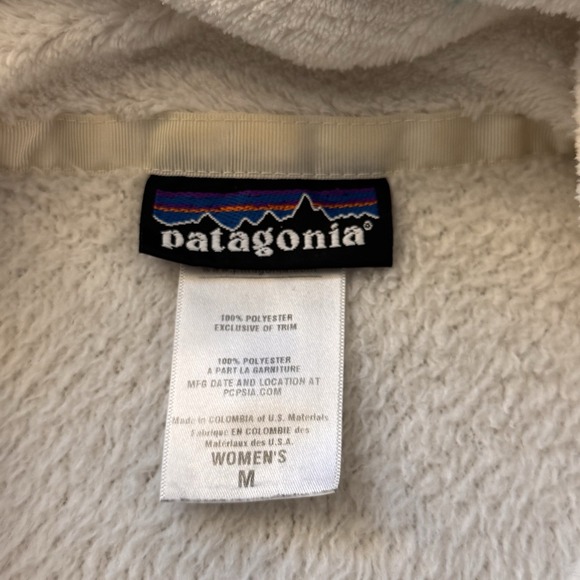 Patagonia Women's Re-Tool Snap-T Pullover Soft Fleece Polartec Jacket Size M - Picture 4 of 6